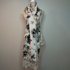 Liz Claiborne Floral Scarf